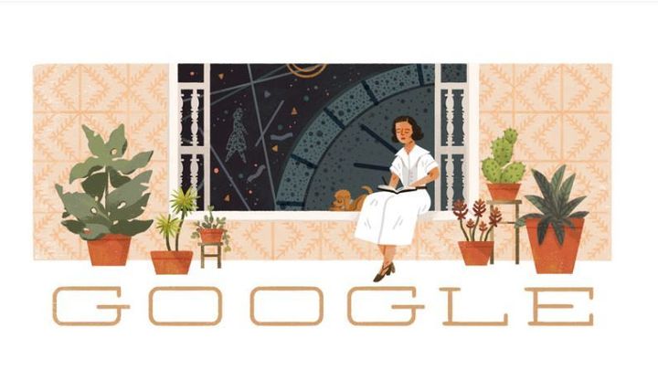 Doodle de María Zambrano / GOOGLE