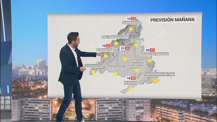 Madrid votará con 35º / Telemadrid