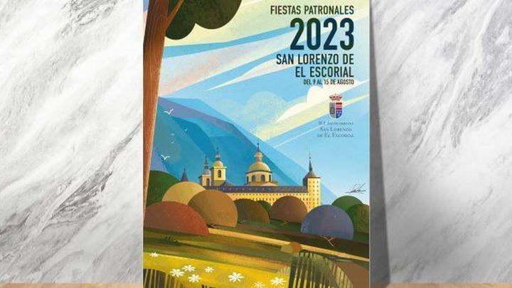 Cartel fiestas patronales San Lorenzo de El Escorial / Ayuntamiento de San Lorenzo de El Escorial