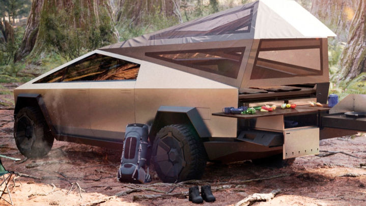 El Cybertruck de Tesla, un vehículo versátil / Tesla