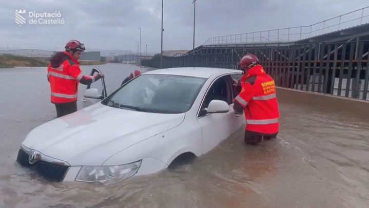 Dana en Castellón / Telemadrid
