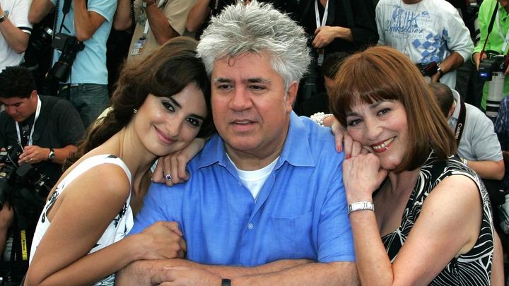 Carmen Maura, Pedro Almodóvar y Penélope Cruz / Telemadrid