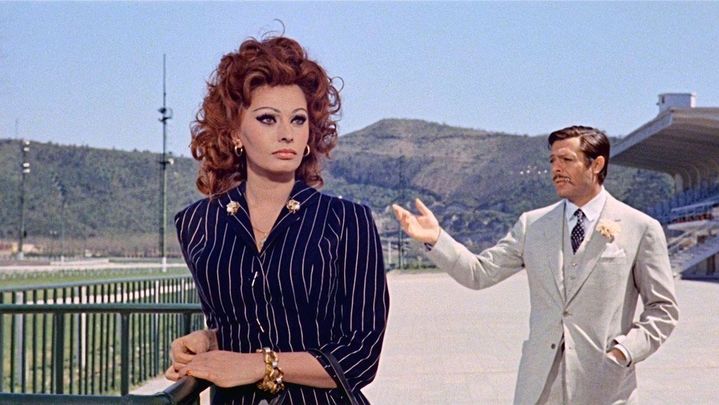 Sophia Loren y Marcello Mastroianni en 'Matrimonio a la italiana' / Telemadrid