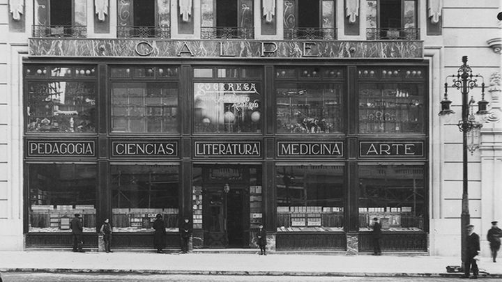 Librería Espasa Calpe en la Gran Vía madrileña / @ComunidadMadrid