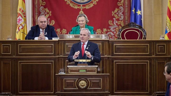 El presidente de Aragón, Jorge Azcón / EUROPA PRESS