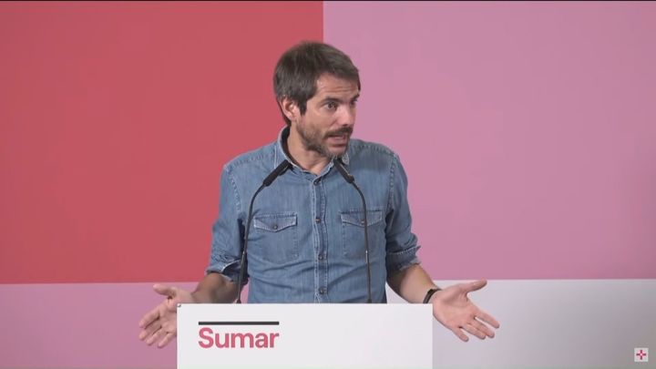 El portavoz de Sumar, Ernest Urtasun / Emision