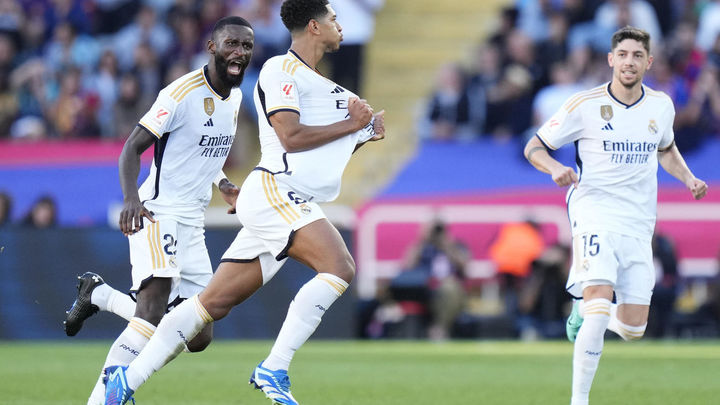 Bellingham celebra un gol ante el Barcelona / EFE