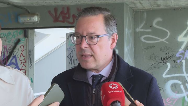 El secretario general de los populares madrileños, Alfonso Serrano / TELEMADRID