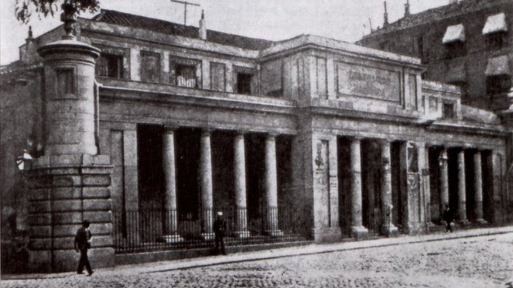 Real Fábrica de la Platería Martínez antes de su derribo / MEMORIA DE MADRID