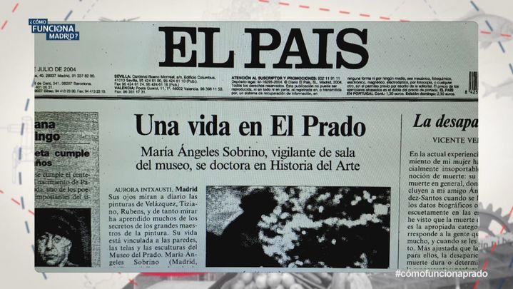 María Ángeles, doctora en Historia del Arte / TELEMADRID