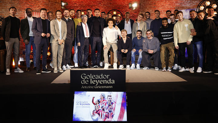 Homenaje a Griezmann / EFE