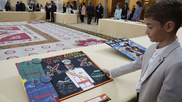 Trabajos del concurso ¿Qué es un rey para tí? / EFE