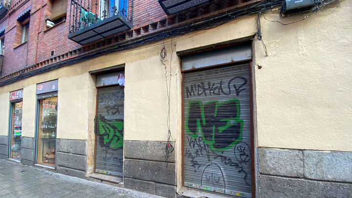 Locutorio de Lavapiés donde fue detenido uno de los primeros sospechosos del 11-M / EFE