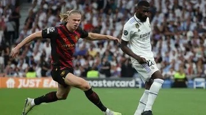 Haaland y Rudiger / EFE