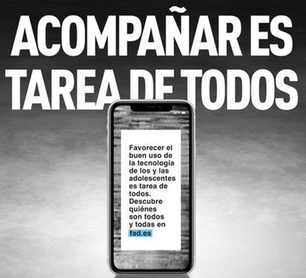 Campaña de Fad sobre el uso de las nuevas tecnologías en la juventud / Redes sociales