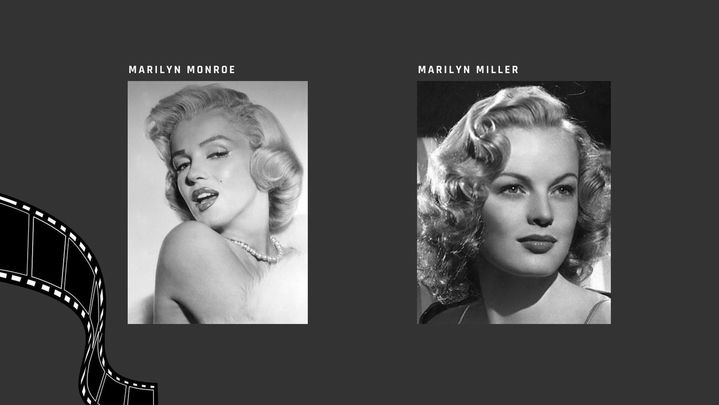 Marilyn Monroe  y Marilyn Miller / Telemadrid