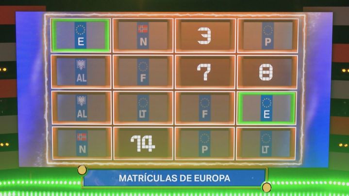 Matrículas de Europa / Telemadrid