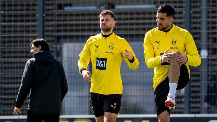 Niclas Füllkrug y Emre Can / @BVB