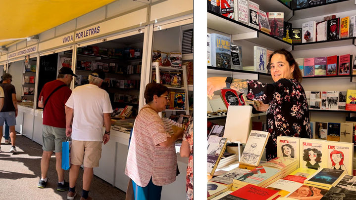 Caseta de la librería 'Vino a por libros' / E.E