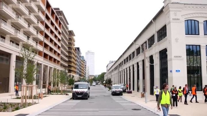 Calles de la Villa Olímpica de París / EFE
