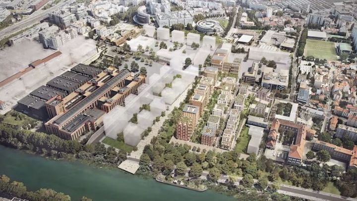 Villa Olímpica de París desde el aire / olympics
