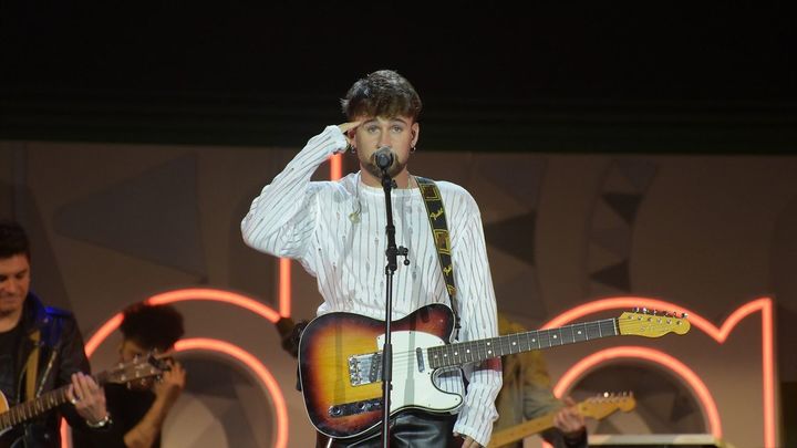 El cantante Dani Fernández / Europa Press