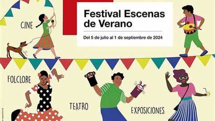 Cartel Escenas de Verano 2024 / Ayuntamiento de Madrid