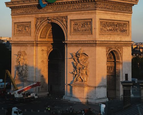 El arco del Triunfo / París 2024