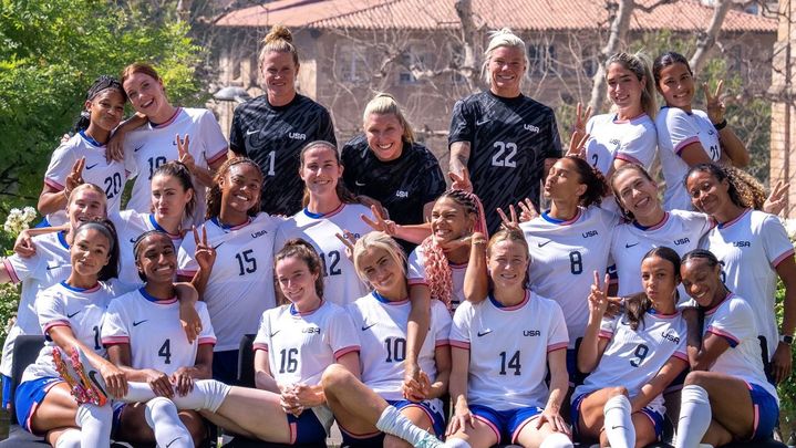 Selección de  fútbol femenina EEUU / Twitter