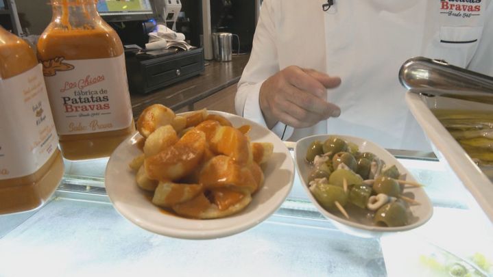 patatas bravas del restaurante Los Chicos / TELEMADRID