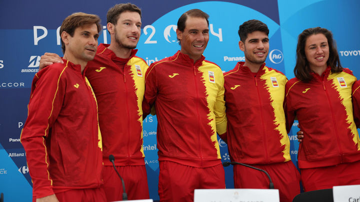 Equipo español de tenis / EFE