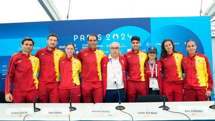 Equipo español de tenis / EFE