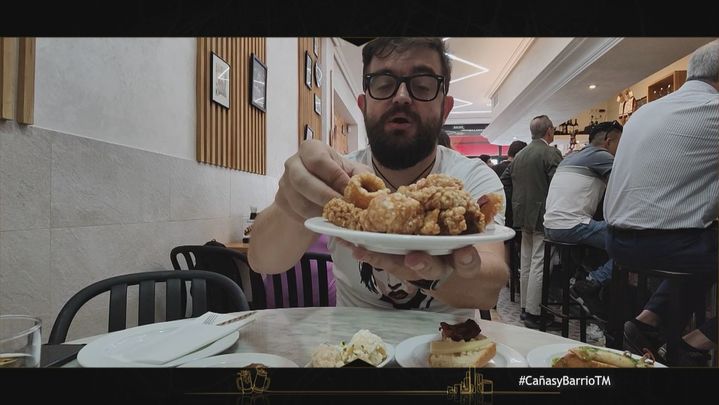 Cocituber en el bar El 1 / TELEMADRID