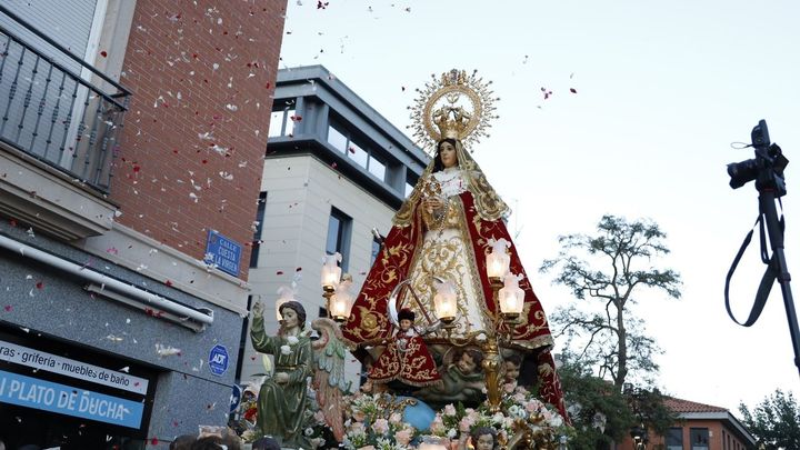 Procesión de la Virgen de los Santos, patrona de Móstoles / Ayuntamiento de Móstoles