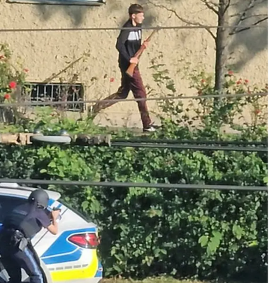 Tirador de Munich / TWITTER