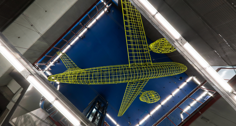 Techo de la estación de metro de Colombia / METRO DE MADRID