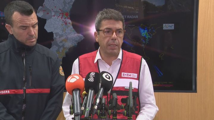 Carlos Mazón, presidente de la Generalitat Valenciana / TELEMADRID