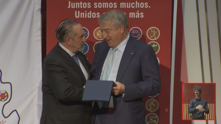 José Antonio Sánchez, director general del Telemadrid, premiado por Ufedema / TELEMADRID