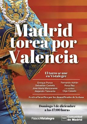 Cartel de Madrid torea por Valencia / TELEMADRID