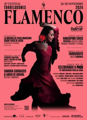 Cartel del Festival Torrelodones Flamenco 2024 / AYTO TORRELODONES