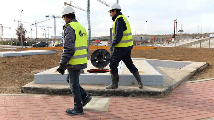 Estanque de tormentas de Valdemoro / AYUNTAMIENTO DE VALDEMORO