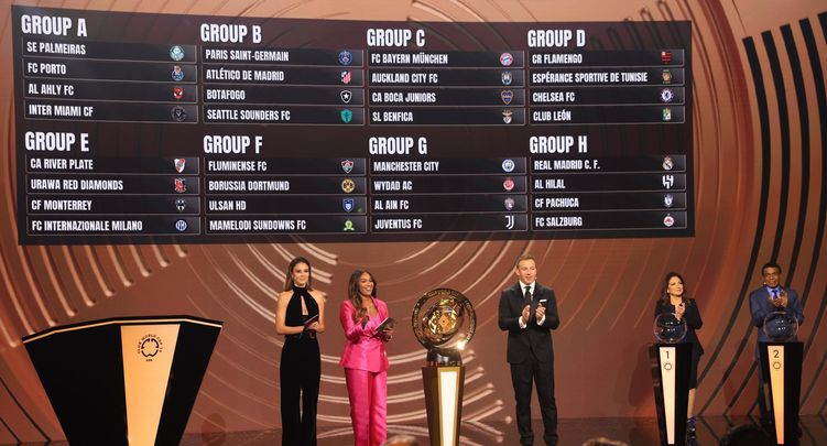 Sorteo del Mundial de Clubes / EFE