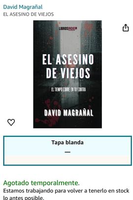 Libro DAVID MAGRAÑAL / amazon