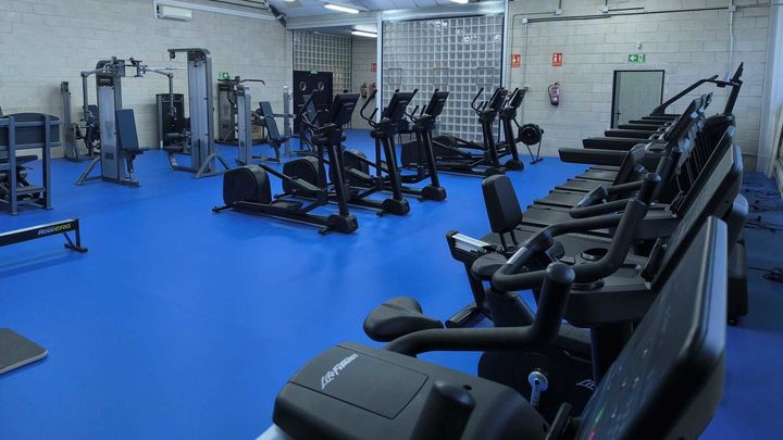 Interior del gimnasio municipal de Paracuellos de Jarama / AYTO PARACUELLOS DE JARAMA