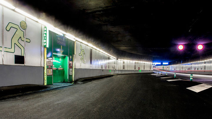 Salida de emergencia túnel de la M30 / AYTO. MADRID
