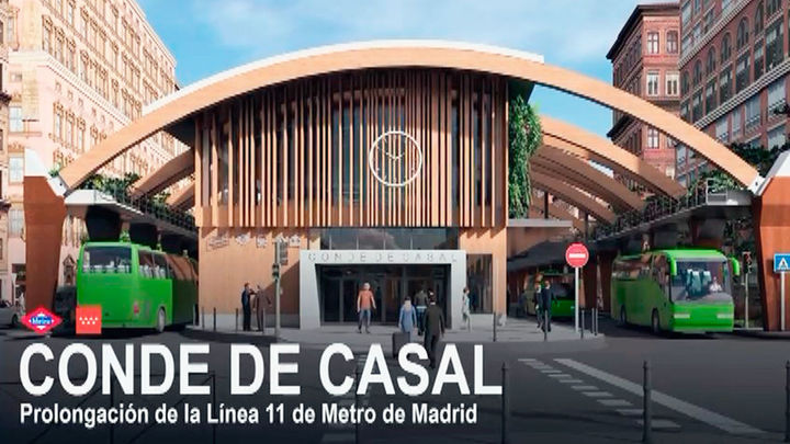 Así será el nuevo intercambiador de Conde de Casal / Comunidad de Madrid