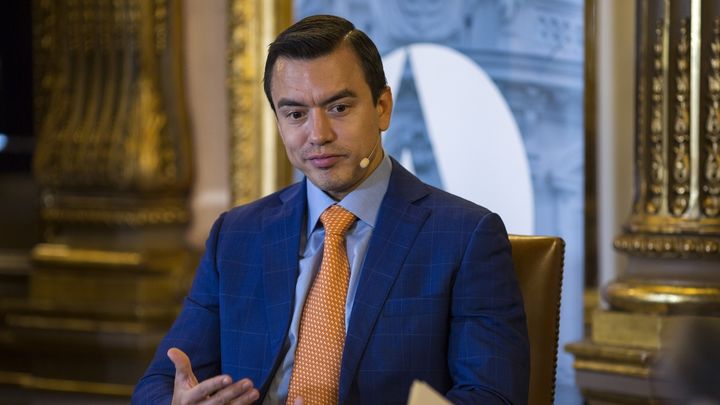 Daniel Noboa en Madrid / EUROPA PRESS