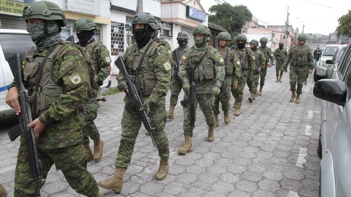 Soldados del ejército en Quito / EUROPA PRESS