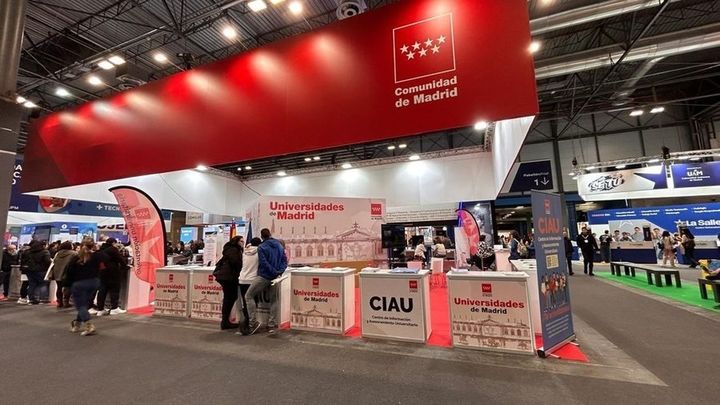 Stand de la Comunidad de  Madrid en AULA 2024 / EUROPA PRESS