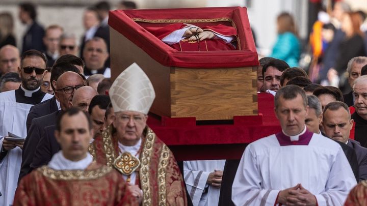 Féretro del papa Francisco / EUROPA PRESS